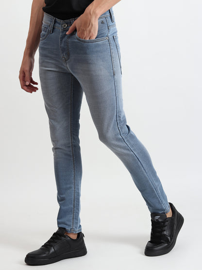 LIGHT BLUE SKINNY FIT JEANS