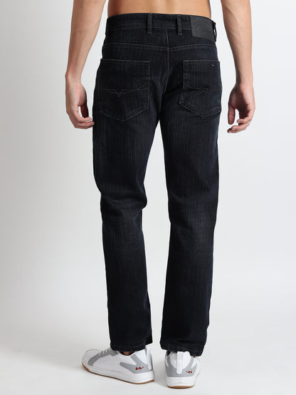 DARK TINTED COMFORT FIT JEANS