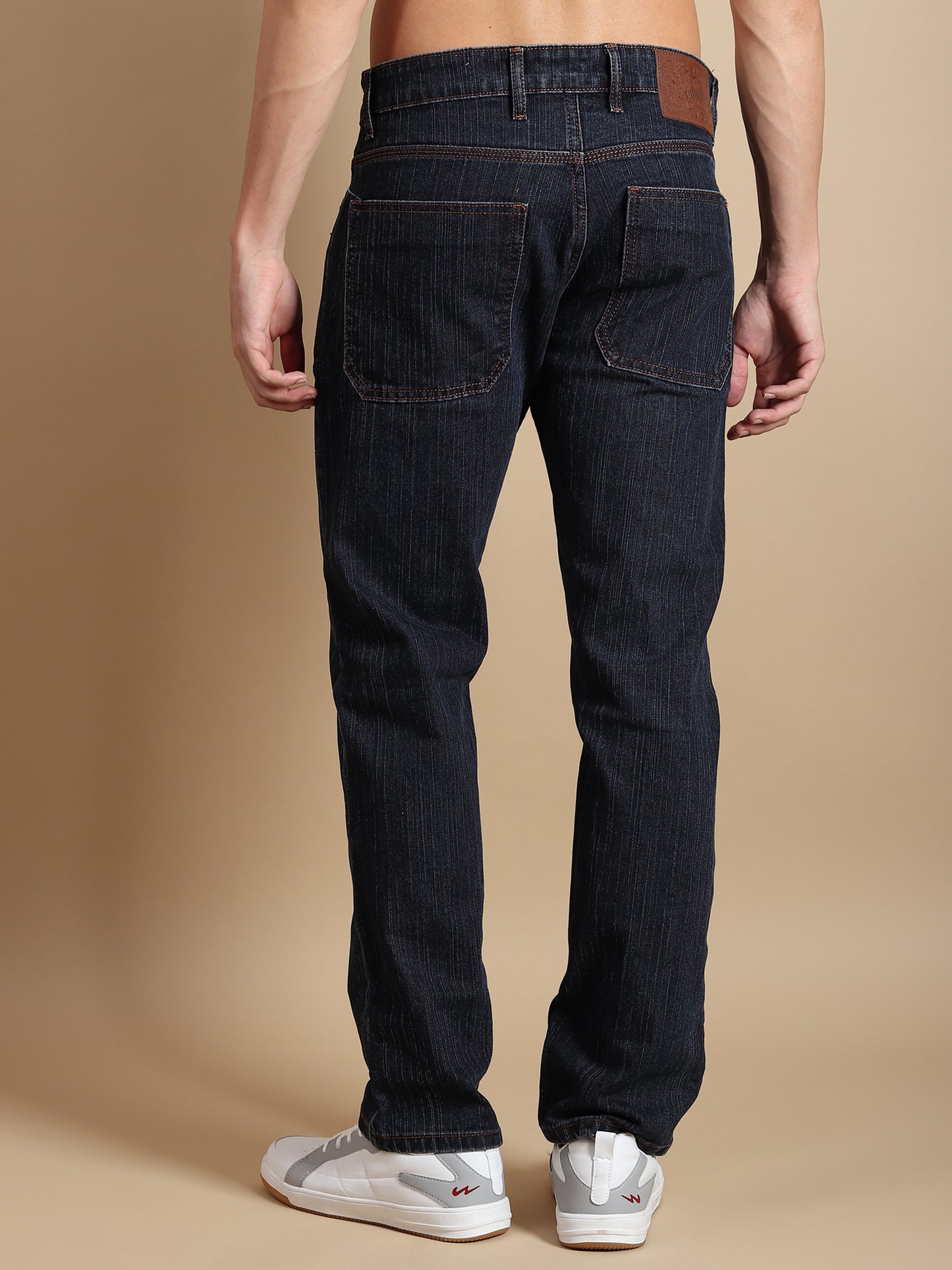 NAVY COMFORT FIT JEANS