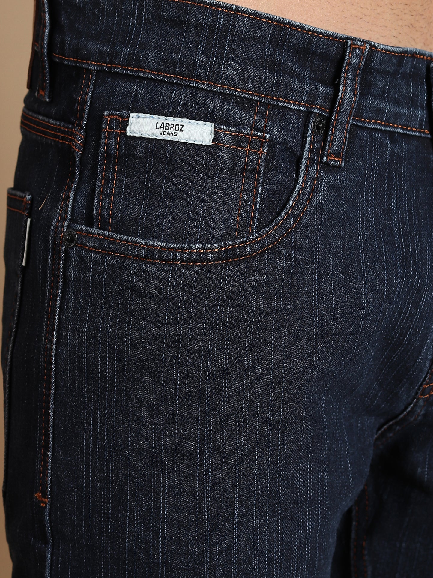 NAVY COMFORT FIT JEANS