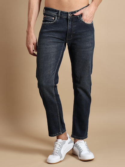 COMFORT FIT DARK WASH DENIMS