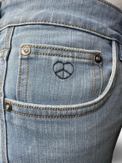 Men's Regular  Fit Ice Blue Denim Jeans